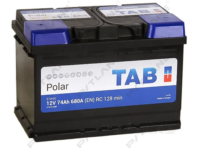 Battery tab polar 74 Ah p/p (57413) (680A) car (57413) - AliExpress