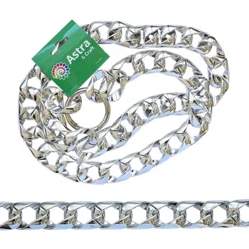 

6873 Astra belt 1 m, link size 37*25mm (Silver)