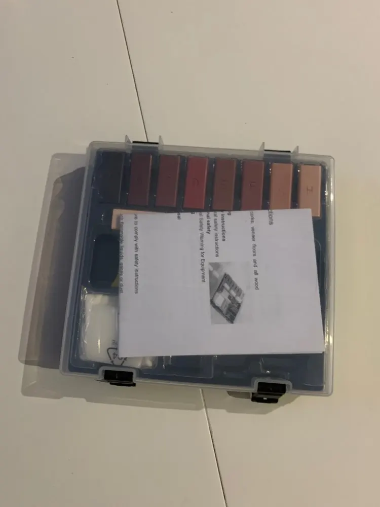 kit de reparacion de suelo laminado 11 bloques de cera de color para reparacion de suelos laminados danados encimeras de cocina