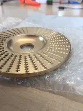 Disco de molienda para madera, disco rotativo de alta calidad, herramienta de abrasión para maderas, apto para amoladora angular, orificio de 4 pulgadas