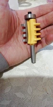 Enrutador de pegamento de junta dedo Reversible, herramientas eléctricas de enrutador de madera, cono de espiga, carril del vástago, 8mm,6mm,1/4