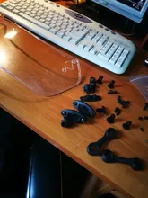 Clip ajustable para motocicleta Universal, alerón de extensión para parabrisas, Deflector de parabrisas para BMW, Honda, Suzuki, Yamaha, Kawasaki