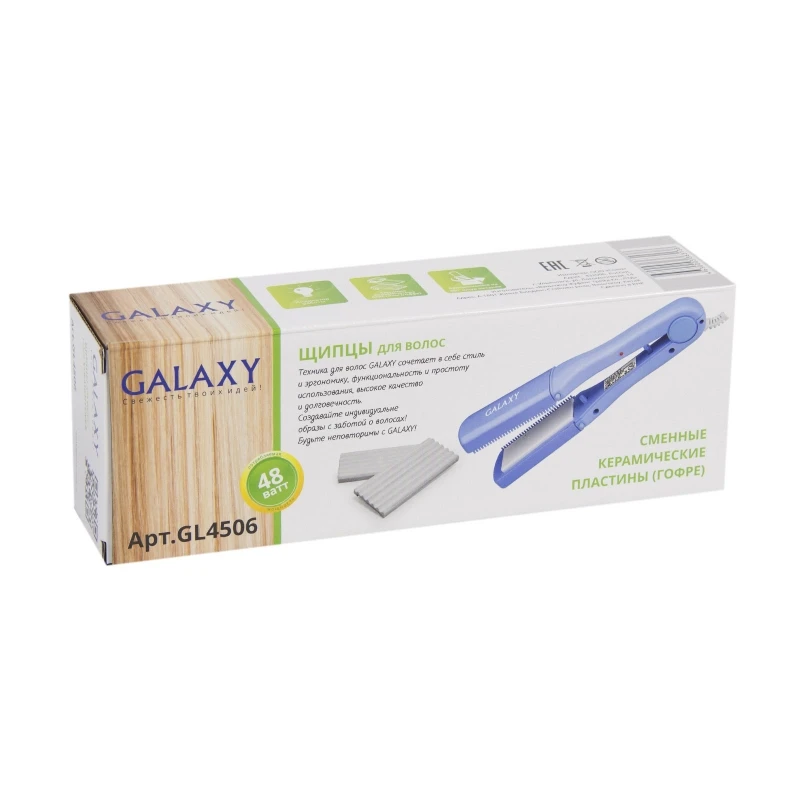 Galaxy GL 4506 Щипцы для волос 48 Вт, максимальная температура 180 °