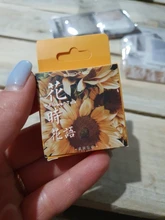 Paquete de 46 unidades de adhesivos florales de papelería, planificador, diario de Scrapbooking, Deco, suministros de oficina escolar, pegatinas Kawaii
