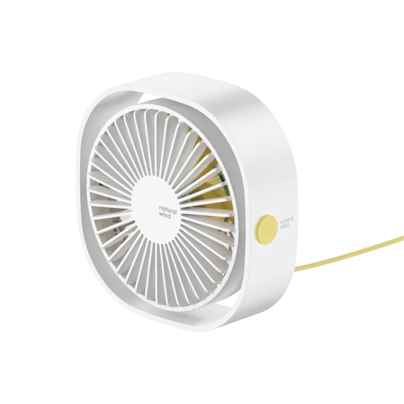 Настольный вентилятор Baseus Flickering Desktop Fan White|Кабели для мобильных телефонов| |