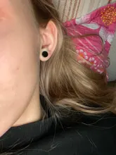 Piercing de círculo redondo para hombres y niñas, pendiente Punk, 4mm/6mm/8mm/10mm, 1 ud.