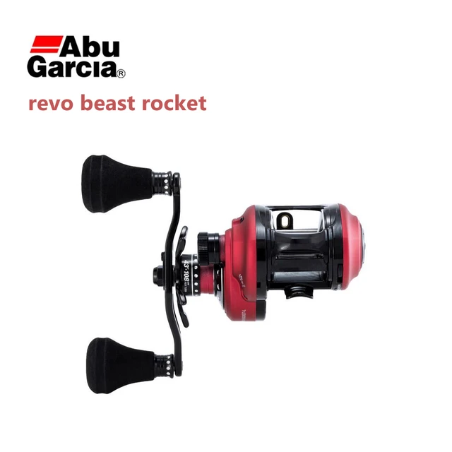 ABU GARCIA Revo Beast Rocket Baitcasting Fishing Reel 7+1 BB 9.2:1  Magnetic/Centrifugal Break System Infini Ⅱ Spool/Break Design