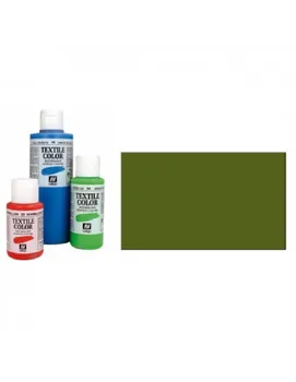 

PAINTING MOSS GREEN COLOR MODEL TEXTILE COLOR POT 60 ML BRAND VALLEJO