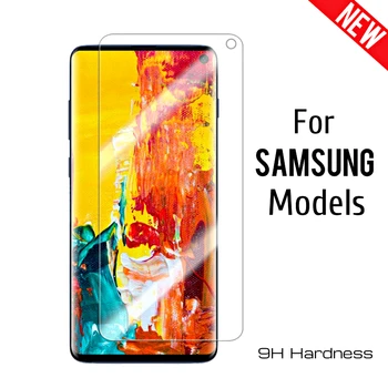 

Screen Protector For S8 S9 S10 Plus S10E S7 Note 8 9 10 Pro Full Curved Screen Protector Tempered Glass for Smartphone