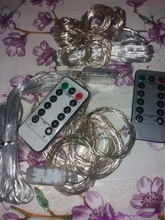 3M String LED Fairy Lights Garland Curtain Lamp USB Remote Control New Year Christmas