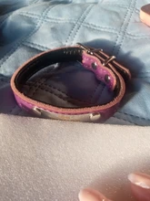 Collar de gato de cuero personalizado para cachorros, perros pequeños, gatitos y mascotas, placa con nombre, ajustable, grabado gratis
