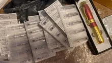 Pluma de ácido hialurónico de alta presión 2 en 1, metal de alta densidad para inyección de labios antiarrugas, pistola de hialurón, atomizador