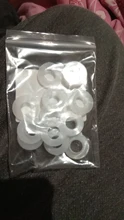 Rubber-Ring Washer Shower-Nozzle-Hose-Pipe PTFE Flat-Gasket Bellows-Tube Black Silicon