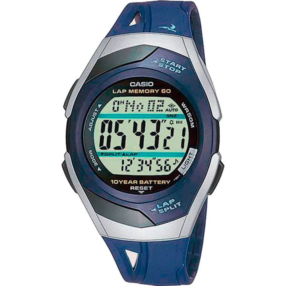 Наручные часы Casio STR-300C-2 мужские цифровые