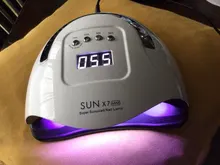 Lámpara de uñas LED UV de 120W, secador de uñas de secado rápido, para manicura y pedicura, Salón Profesional de manicura, 57 LED