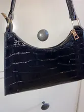 Bolso de compras exquisito para mujer, bolsos grandes de hombro informales Retro, bolso de mano con cadena de Color sólido de cuero para mujer 2020