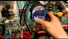 Interruptor de Control de Presión WPC-10 Digital, Pantalla Digital WPC 10 Electrónico Regulador de Presión para la Bomba de Agua Con G1/2 adaptador