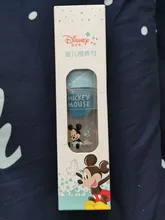 Disney-cuchara para pasta de arroz para bebé, botella de leche de silicona suave, suplemento de alimentos para bebés, artefacto para apretar, cuchara para arroz y fideos