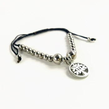 

Fashion Life Tree bracelets adjustable Steel with Jewellery Jewellery de Fashion silver pendant