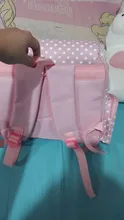 Mochila con bordado de fresa para niñas, Bolsa Escolar rosa, regalo de cumpleaños, 2020, dibujos animados japoneses nuevos