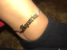 Jisensp-tobillera Vintage de 12 Constelaciones para mujer, el mejor regalo, letra inglesa antigua, amuleto del zodiaco, joyería