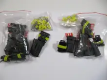 Way-Amp Electrical-Wire-Connector-Plug Super-Seal Waterproof 2-Pin for 2-5sets-Kit 1/2/3-/..