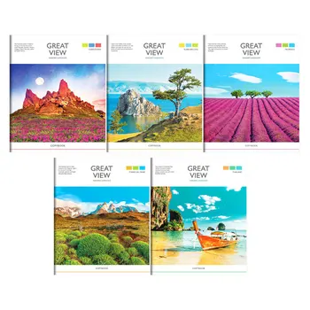 

Notebook on the clip Artspace "nature. Great view "line A5 96L