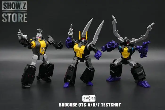 

[Show.Z]BadCube BC Evil Bug Corps OTS-05 Claymore Shrapnel OTS-06 Hypno Bombshell OTS-07 Kickbutt Kickback Insecticons Set of 3