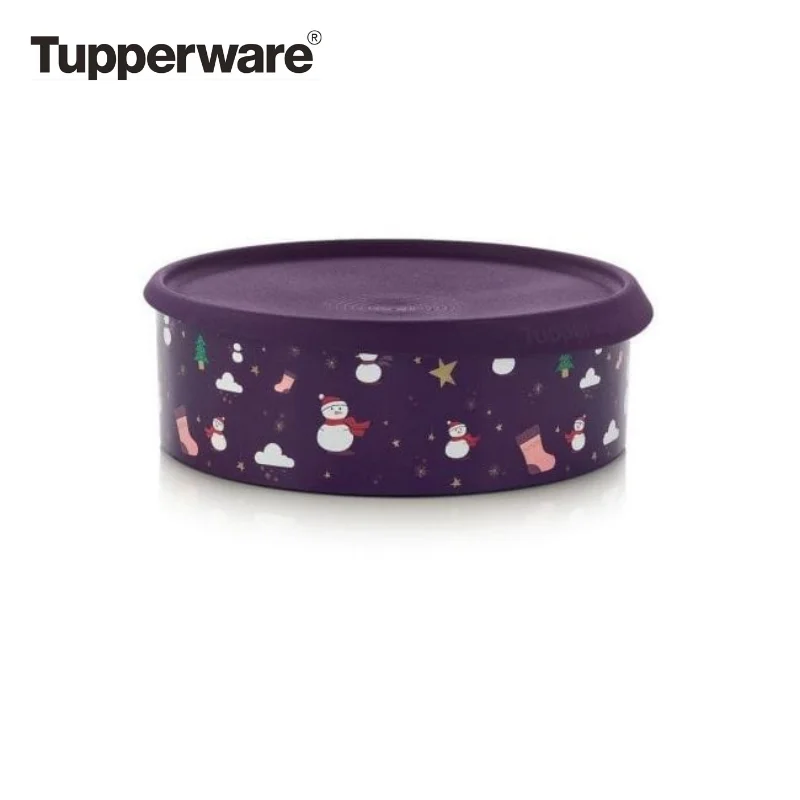 Контейнер В одно касание Снеговик(2,4 л) tupperware