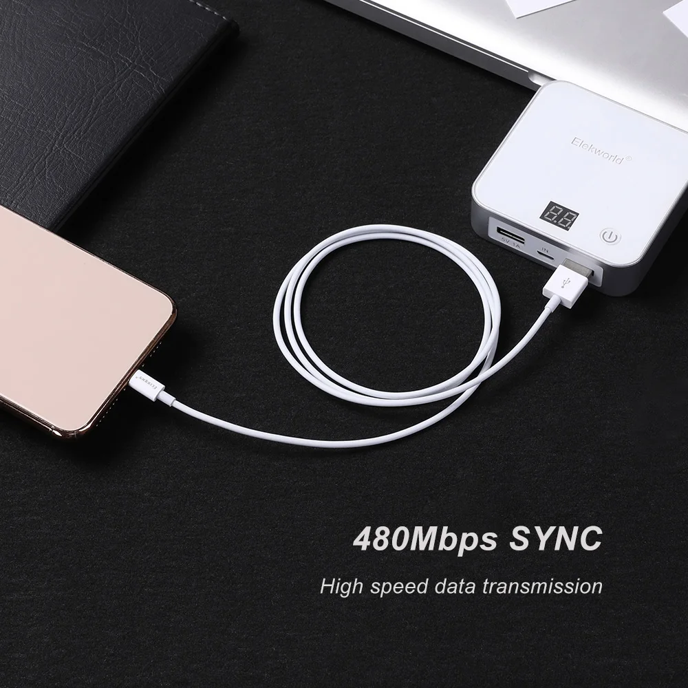 MFi, кабель USB для iPhone X XS MAX XR 2.4A быстрое устройство для зарядки кабеля передачи данных для iPhone кабель 6 7 8Plus Lightning зарядный кабель