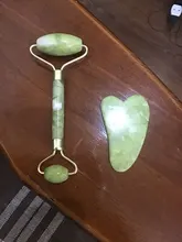 Rodillo de Jade Natural para masaje Facial, herramientas de cuidado para la piel Facial, raspador de Gouache Natural, belleza corporal, masajeador adelgazante, herramientas de elevación