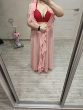 Bikini Big Swimsuits Swimwear Floral Vintage High-Waist Plus-Size Women Female Sexy S-3XL