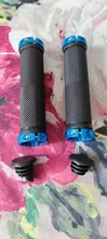 Empuñaduras de cubierta para manillar de bicicleta de montaña, suaves, antideslizantes, 2 uds./1 par