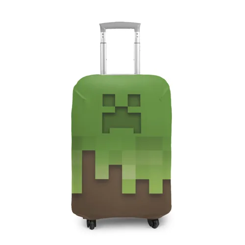 Чехол для чемодана 3D Minecraft edition | Багаж и сумки