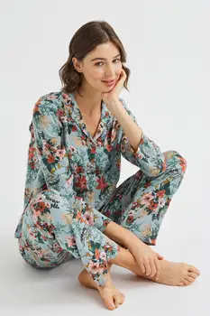 

2 Piece Long Sleeve Pajama Set XS-XXL
