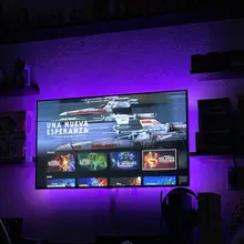 Led-Light-Strips Ribbon-Lamp Decoration Remote-Controller Bedroom Party Rgb Backlight