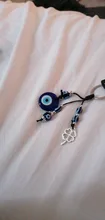 Pendant Charm Jewelry Car-Keychain Eye-Bead EVIL Clover-Shape with EY4733 Alloy