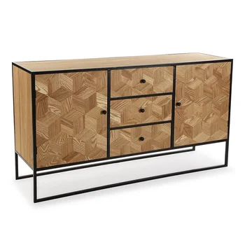 

Versa Home sideboard 3 drawers + 2 doors Emma, material wood, entrance hall furniture, sideboard furniture 21290022