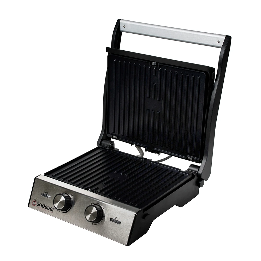 Гриль пресс Endever Grillmaster 240 (Мощность 2100 Вт терморегулятор (100 250 °C) таймер