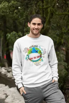 

Angemiel WearSave The Earth World Protect Men 'S Sweatshirt
