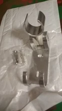 Soporte de ducha de mano montado en la pared de aluminio sólido, gancho de Pedestal, accesorios de ducha, YT-5177, envío gratis, 1 ud. Por lote