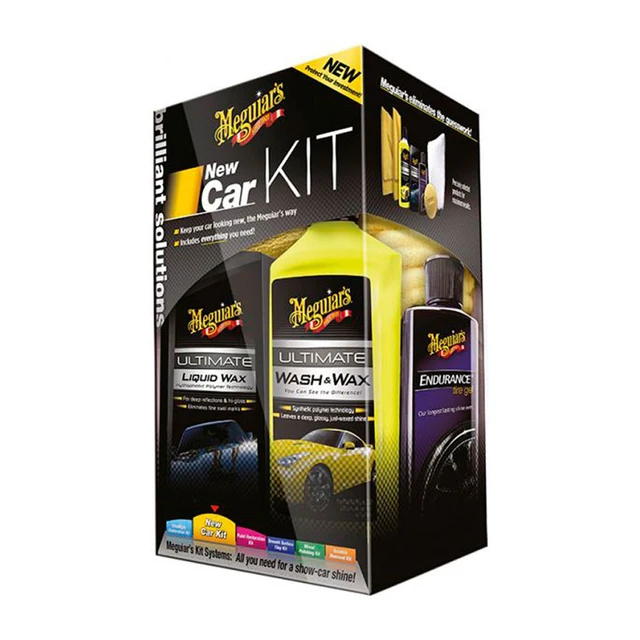 Kit Meguiar's Wash And Wax For Car Wash, With Bucket And Accessories - Car  Washing Liquid - AliExpress