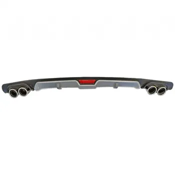 

Fiat Egea Exhaust Looking Rear Bumper Diffuser Plastic