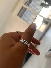 Moda Vintage estilo evitar alergia anillos abiertos para los hombres las mujeres personalidad-maych alta joyería de calidad