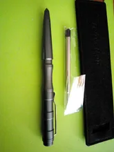 Tenvellon-Bolígrafo táctico de autodefensa, herramienta de defensa Personal de emergencia, protección de seguridad, EDC, Color negro y gris, paquete Simple