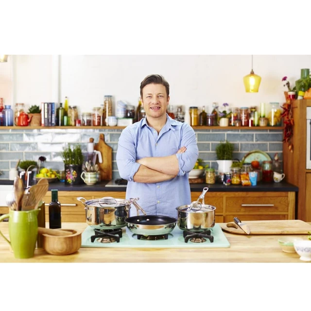 Casserole with lid Tefal Jamie Oliver 3 л H8044444 H804444 H80444 H8044 H  8044444 804444 80444 8044 804 Utensils Pots Pan for kitchen Tableware  Cooking pot stainless steel cookware - AliExpress