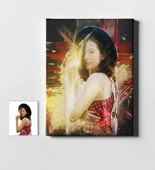 

Personalized Abstract Design Canvas Print (50x70 cm.)
