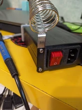 Estación de soldadura T12 STM32 2,1 S, 5 pines, pantalla OLED 1,3, temperatura ajustable, electrónica Digital, con puntas de soldadura