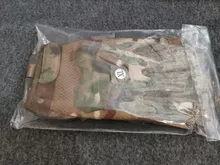 Guantes tácticos de camuflaje para ciclismo, bici moto manopla trabajo militar para entrenamiento, deportes del ejército, escalada, Paintball, tiro, caza, guantes con dedos completos accesorios hombre equipamento mujer