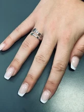 Anillos ajustables de amor para mamá, joyería de acero inoxidable con corazón de Color plateado para mujer, dedo, regalo de cumpleaños para el día de la madre